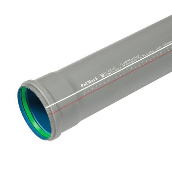 Труба для внутренней канализации Polmark 110x2000 мм 2213 фото