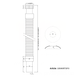 Трубка гофрированная пластиковая ХРОМ &Oslash;5/4&rdquo; х 32 GoPlast 3414 фото 2