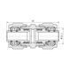 Муфта фитинг резьбовая соединительная SD Forte 16х16 (2,0) 3257 фото 2