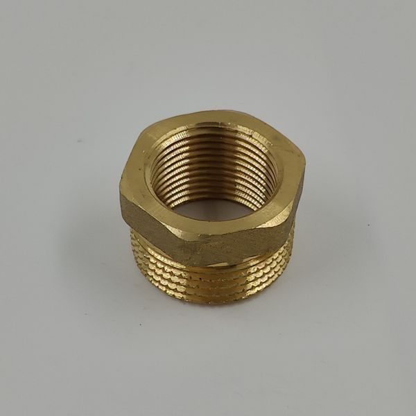 Перехідник латунний футорка Rinaldi & Pettinaroli &Oslash; 1&Prime; х 3/4&Prime; ЗВ 1475 фото
