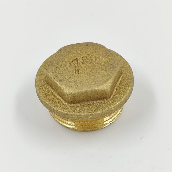 Заглушка латунна Comisa &Oslash;1&Prime; З 2375 фото