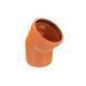 Elbow for external sewage Ostendorf KG 110x30&deg;
