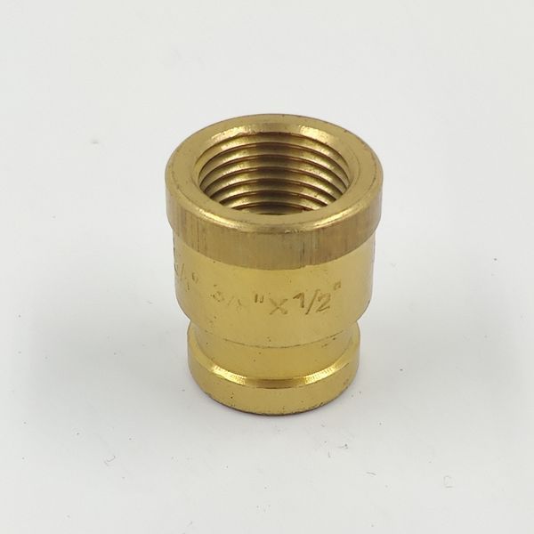 Муфта редукційна латунна SANHA &Oslash; 1/2&Prime; х З/8&Prime; ВВ 1597 фото