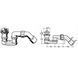 Siphon for shower cabins VIEGA plastic s/g 312138