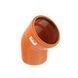 Elbow for external sewage Ostendorf KG 110x45&deg;
