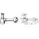 Siphon for bidet VIEGA 1 1/4&Prime;x &Oslash;32 mm 120337 without outlet