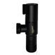 Tank for plumbing fixtures Zegor &Oslash; 1/2"x1/2" ZZ DF-7022 black