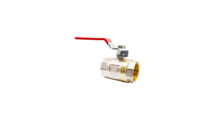 Кран шаровой FADO &Oslash;1 1/4&Prime; ВВ рычаг PN40 DN32 New KBR14 1731 фото