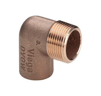 Bronze elbow &Oslash;22 x 3/4&Prime; From Viega GmbH