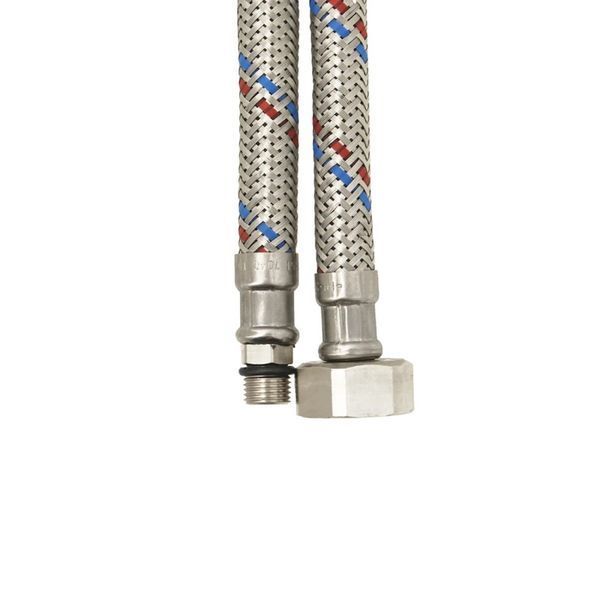 Шланг для змішувача Industrias Mateu FIL-NOX М10х1/2"В 1,5 м. (коротка голка) 900 фото