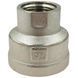 FADO brass reducing coupling &Oslash; 1/2&Prime; x 3/8&Prime; BB nickel