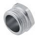 Заглушка латунная KARRO &Oslash;1/2&Prime; С никель 1387 фото 1