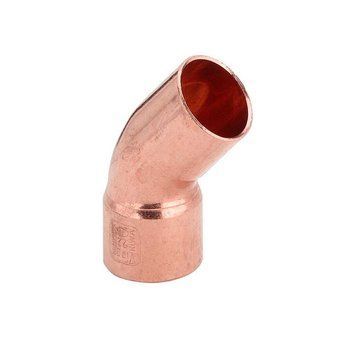 Copper elbow &Oslash;10 1 coupling 45&deg; Viega GmbH