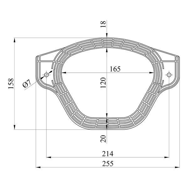 Rozma toilet gasket under the tank "Eco"