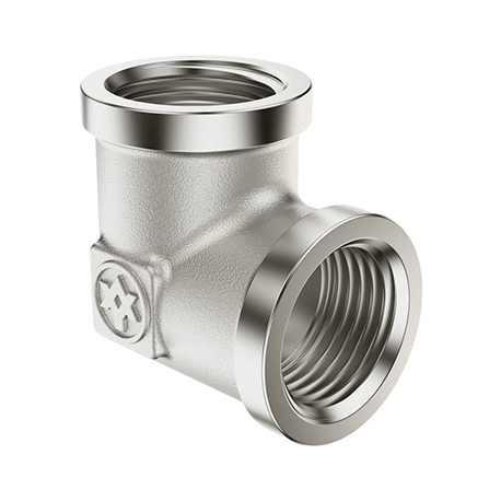 Brass nickel elbow MIRAYA &Oslash; 1/2&Prime; VV