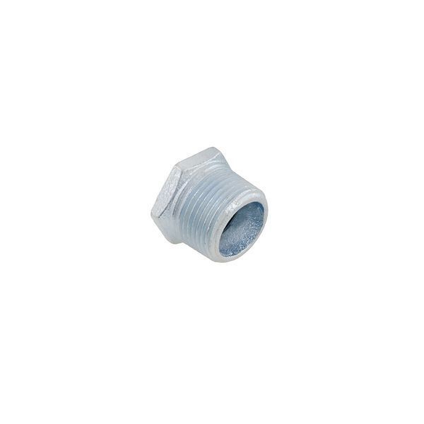 Pipe adapter 1 1/2&Prime; x 1/2&Prime; ZV galvanized cast iron (SANHA, Berg Montana, Gebo)