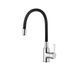 Ledeme LM4898-2 kitchen mixer with silicone spout (black) (LL0617)