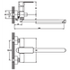 Haiba Kubus 006 bathtub mixer (HB0793)